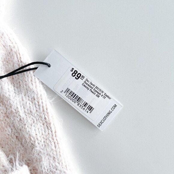 Dex Eyelash Sweater Cardigan // Easton Oversized // Size Small // BNWT - Picture 4 of 9